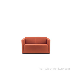 Kulit 2 tempat duduk Couch Chesterfield Lounge Sofa